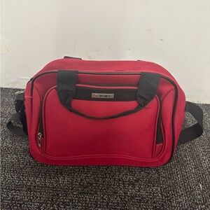 Tag Red Tablet Small Laptop Holder Shoulder Carrying Bag Briefcase 15"